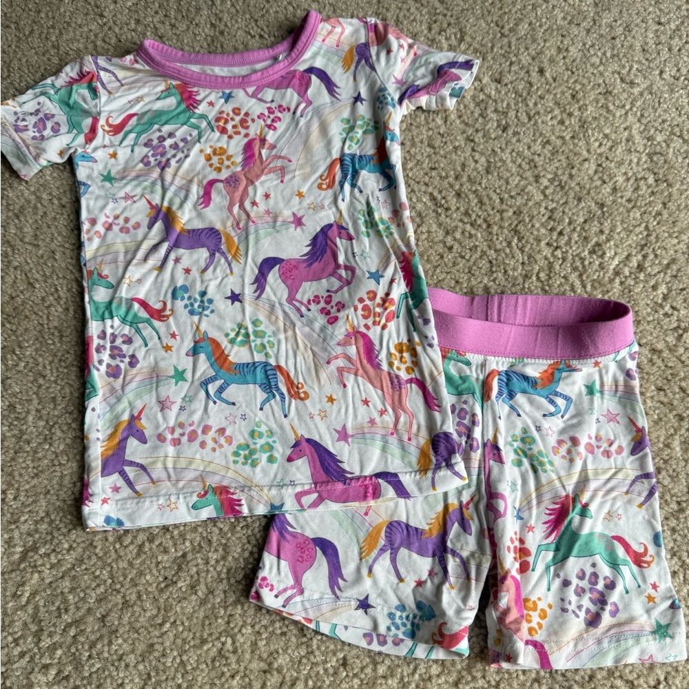 Little Sleepies Unicorn Magic Kids Pajamas Set